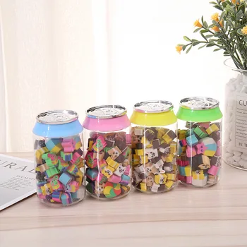 

Cartoon dog cat pig star shape eraser student art eraser stationery cans creative appearance eraser