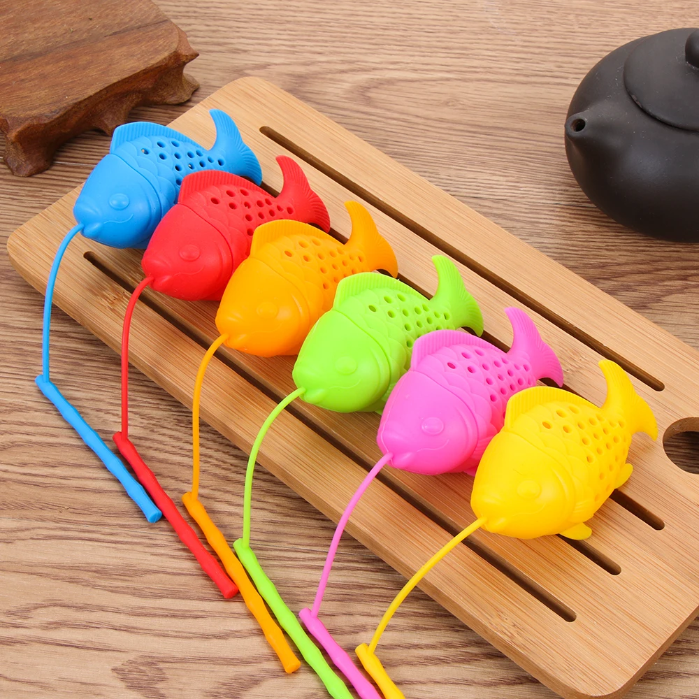 Creative Teapot-Shape Tea Infuser Strainer Silicone Tea Bag Leaf 20 H5235ae2672ed43438c7e45dcf14dede75
