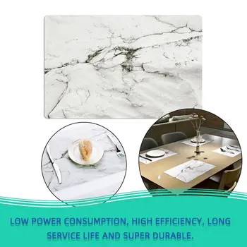 

2PCS/SET Fashion Marble Patte PVC Dining Table Placemat Europe Style Kitchen Tool Tableware Pad Coaster Coffee Tea Place Mat