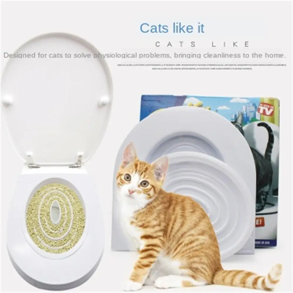 Cat Toilet Bedpan Anti Splash Cats Litter Box Pet Toilet Trainer Puppy Cat Toilet Litter Trainer Pets Ceaning Toilet Supplies Cat Toilet Bedpan Anti Splash Cats Litter Box Pet Toilet Trainer Puppy Cat Toilet Litter Trainer Pets Ceaning Toilet Supplies