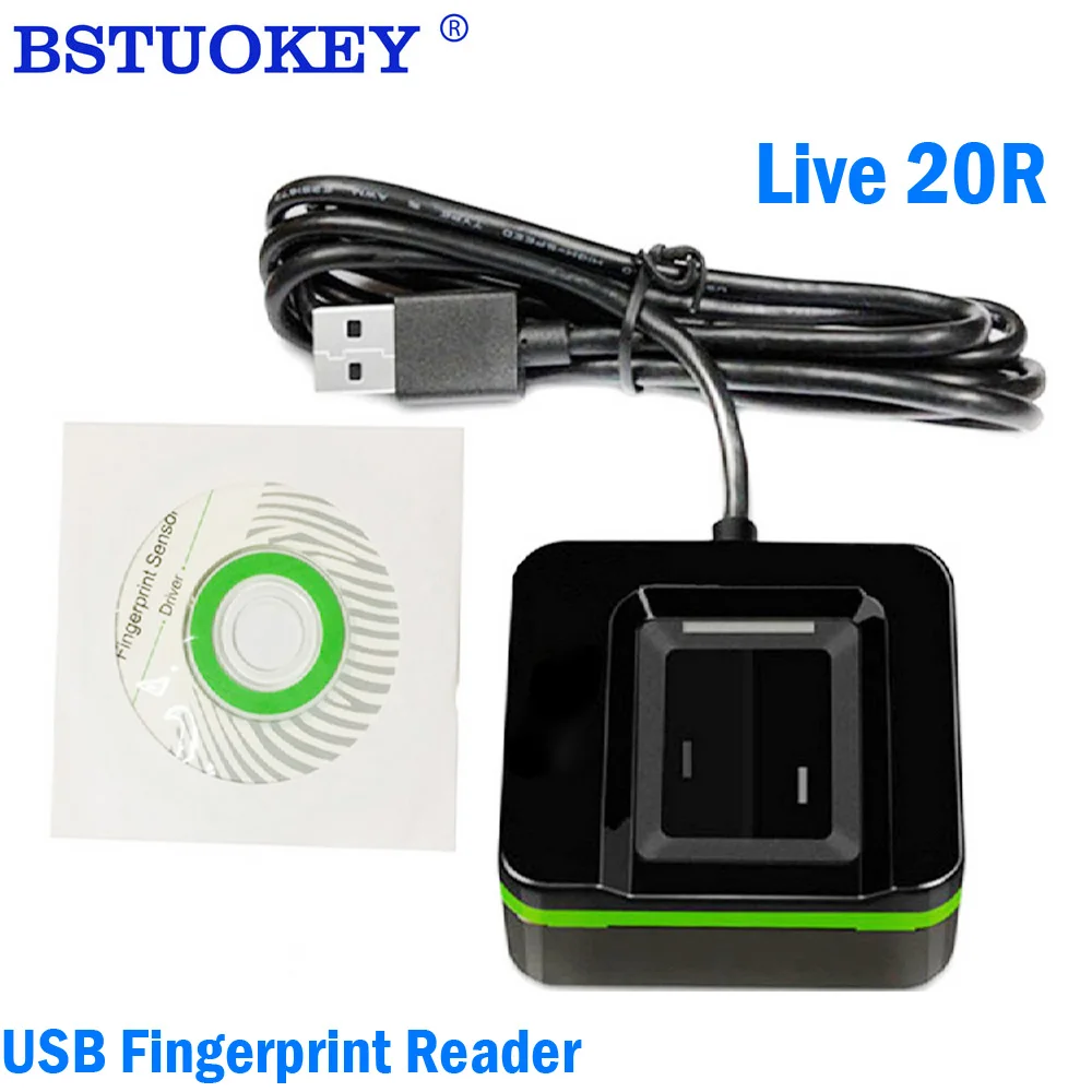 biologico fingerprint scanner sensor live 20r usb optical leitor de impressao digital