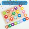 Montessori Color Arrow Direction Board Game Children Toys Wooden Sorter Parent-Child Interactive Thinking Training Puzzle Game 4