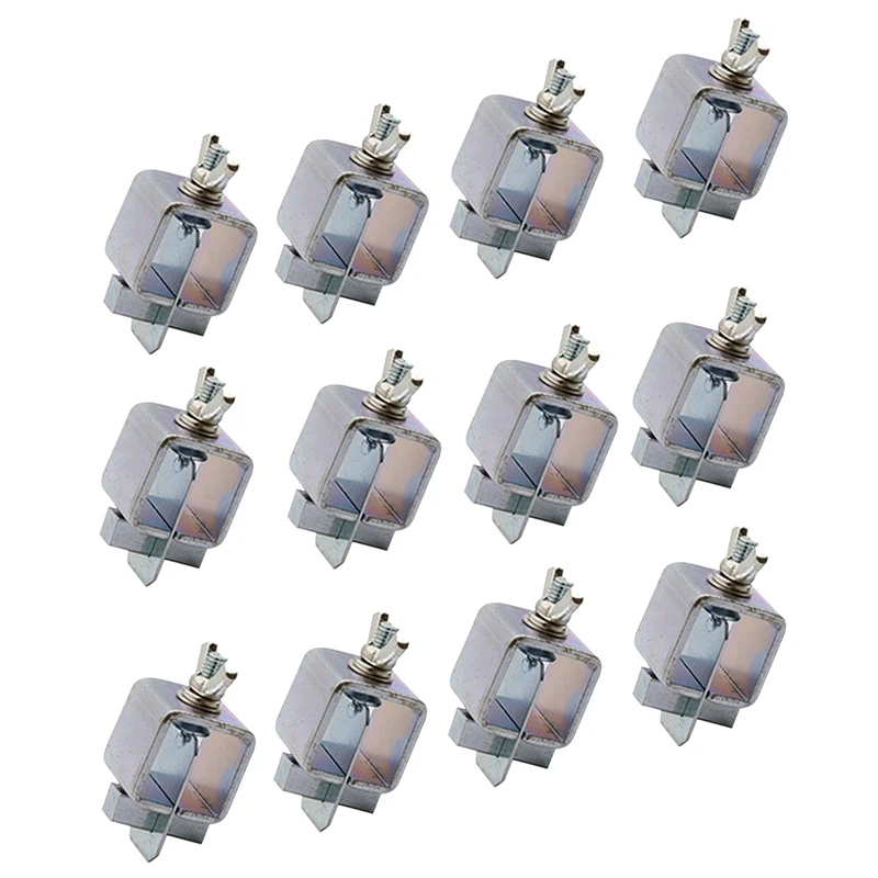12PC Electric Welding Butterfly Clip Welding Locator Jacket Welding