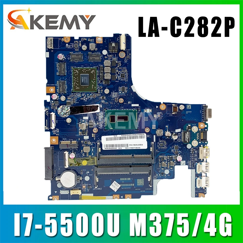 SAMXINNO For Lenovo Z51-70 AIWZ0/Z1 LA-C282P Laotop Mainboard Motherboard with i7-5500U CPU Radeon R9 M375/4G test OK | Компьютеры и