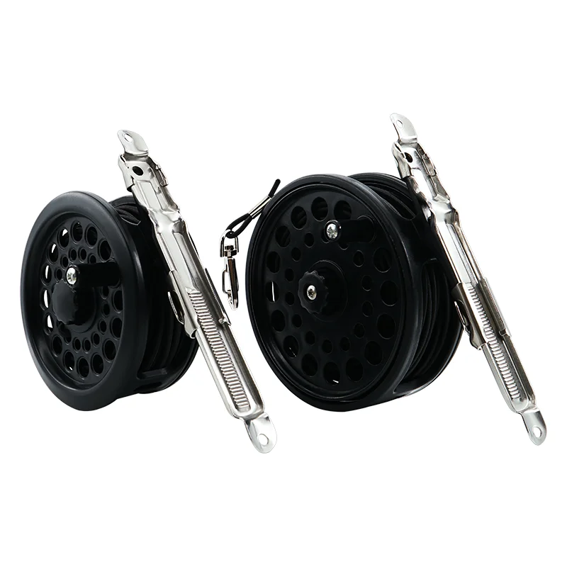 Fishing Pole Rope Fish Wheel type  Protection Elastic Rubber rope Prevent Missing With Hooks Safety Anti-winding Hose Anti-bite