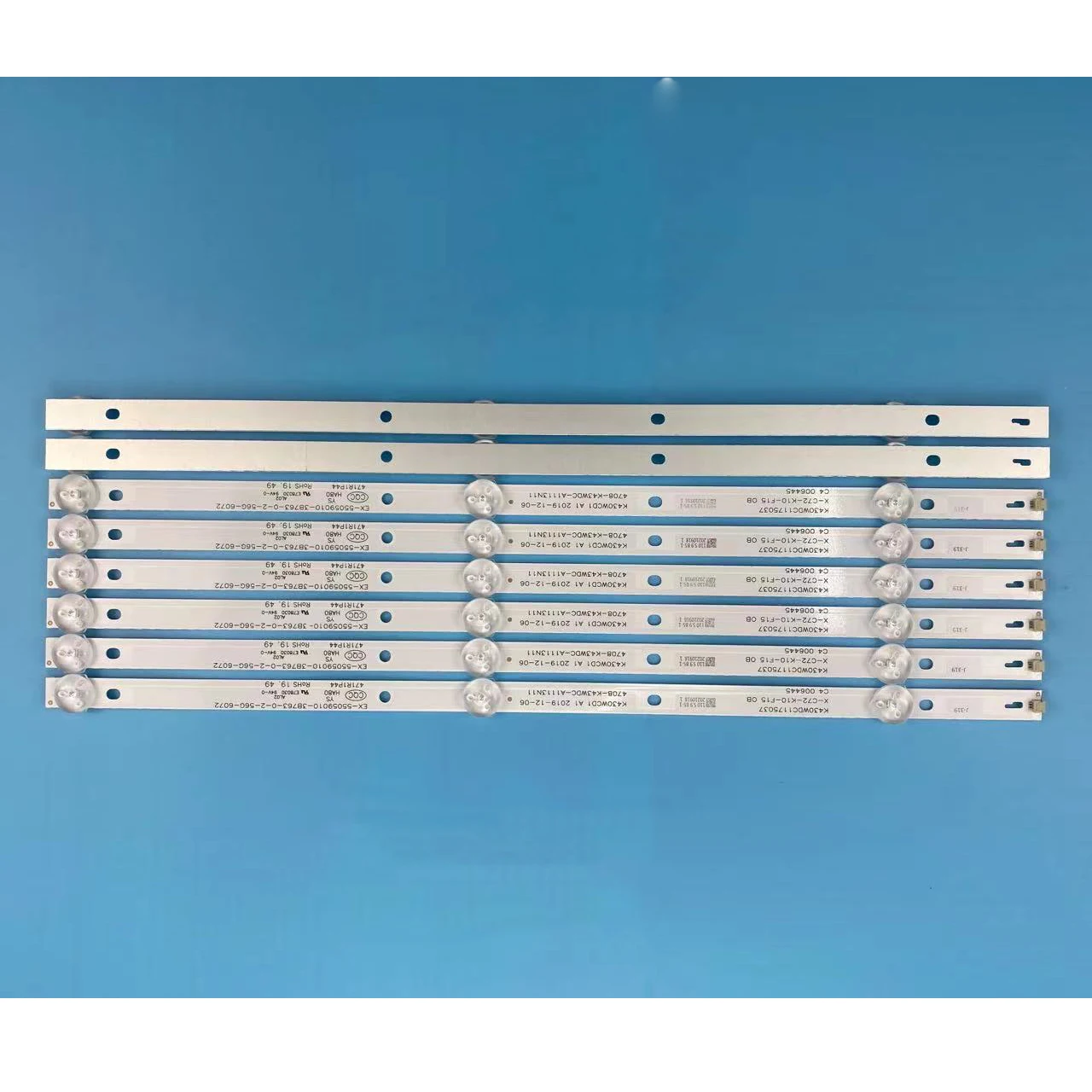 Retroiluminação Led Tira K430wdc1_a3 4708-k430wdc-a3113n11 para Philips 43 tv 43dl4012n 62 Le43e6850 43pfs4012 12 43pff3012 t3 - Imagem 2
