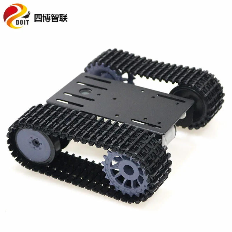 SZDOIT Wi-Fi управление металлический RC амортизирующий Танк шасси умный гусеничный робот с NodeMCU управления костюм двигатель постоянного тока DIY для Arduino