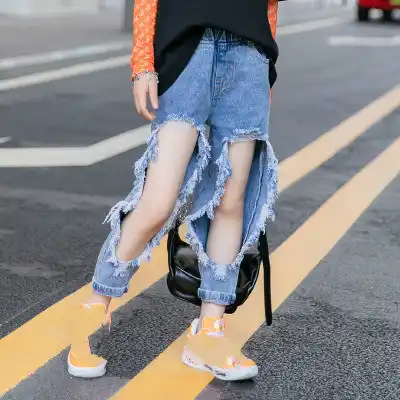 12 year old ripped jeans