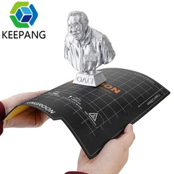 Kee Pang – plaque magnétique Flexible, autocollant de lit Flexible, 235x235mm, Plate forme d'imprimante 3D pour Ender 3 pro 5 