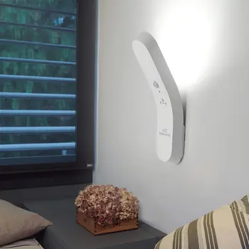 

LED Motion Sensor Light Cupboard Wardrobe Bed Lamp LED Under Cabinet Night Light For Closet Stairs Kitchen