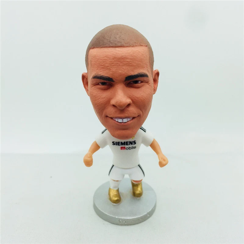 Muñeca de fútbol Ronaldo Lima, 2,55 , 6,5 cm de altura, blanca, 2005