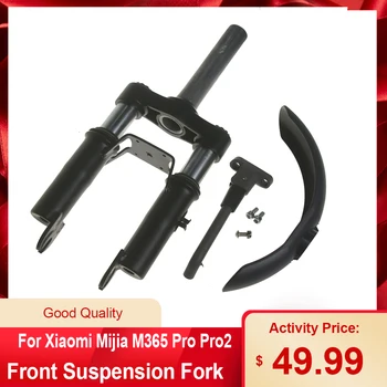 

Scooter Front Suspension Fork Compatible With Xiaomi Mijia M365 Pro Pro2 Electric Scooter Front Tube Shock Absorption Parts