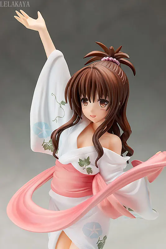 1/8 весы роспись с рисунком из аниме фигурка Mikan Юки халат версия модели