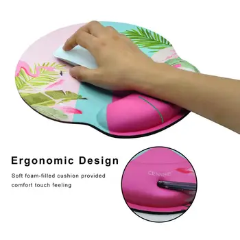 

Mouse Pad with Wrist Rest for Computer Laptop Notebook Keyboard Mouse Mat with Hand Rest Mice Pad Gaming with Soft Wrist Support