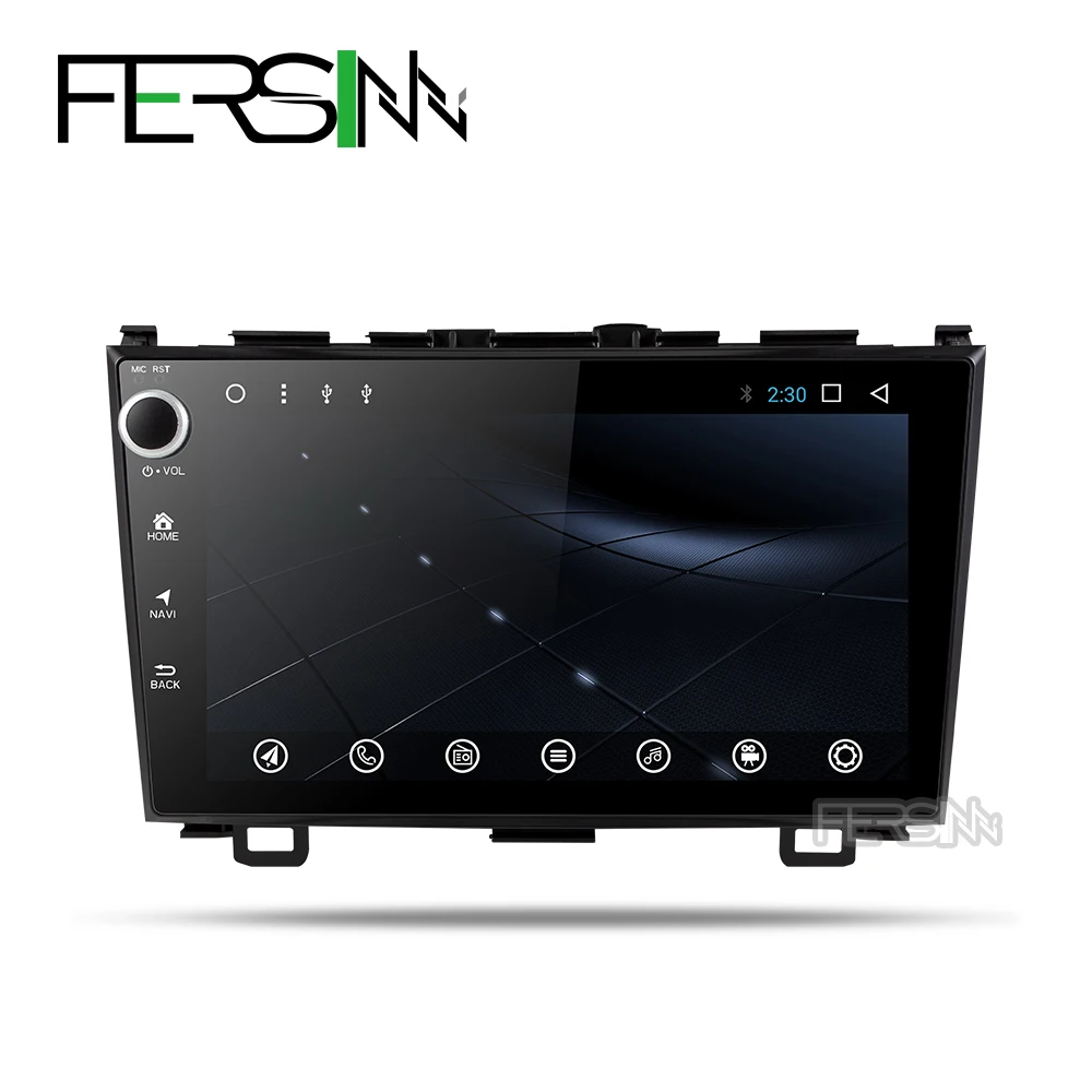 Excellent Fersinny 2G+32G android 9.0 car dvd gps player for Honda CRV 2006-2011 with car radio video player gps navigation stereo 2 din 1