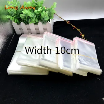 

Width 10cm Multiple Size Clear Self-adhesive Cello Cellophane Bag Resealable Sealing Small Plastic Bags For Candy Packing