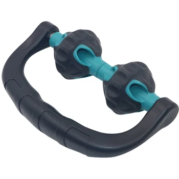 

Hand-Held Massager Fitness Ball Roller Stick Hand-Held Roller Muscle Massager Relaxation Bone Stick Massager