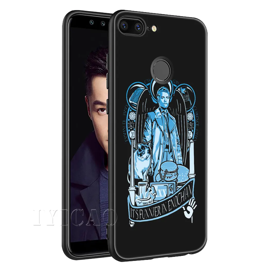 IYICAO сверхъестественный Мягкий силиконовый чехол для huawei Honor view 20 9X Pro 10 9 8 Lite 8X 8C 7X 7C Note 10 чехол - Цвет: 4