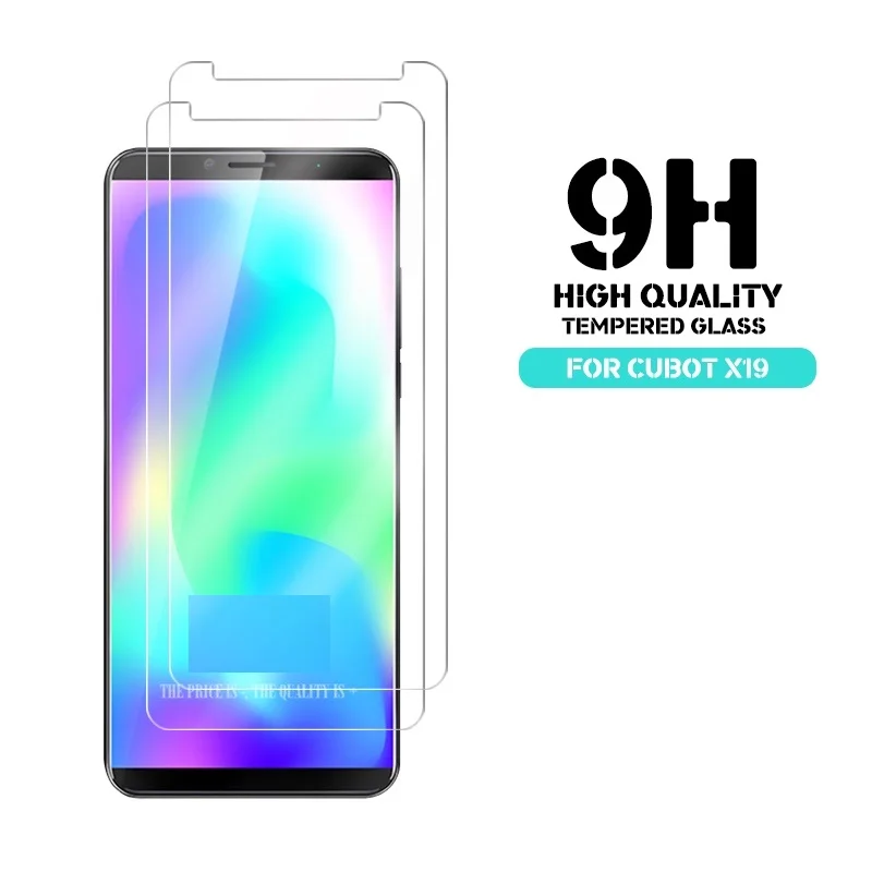 2-Pcs-Tempered-Glass-For-Cubot-X19-Screen-Protector-Premium-Tempered-Glass-For-Cubot-X19-Screen