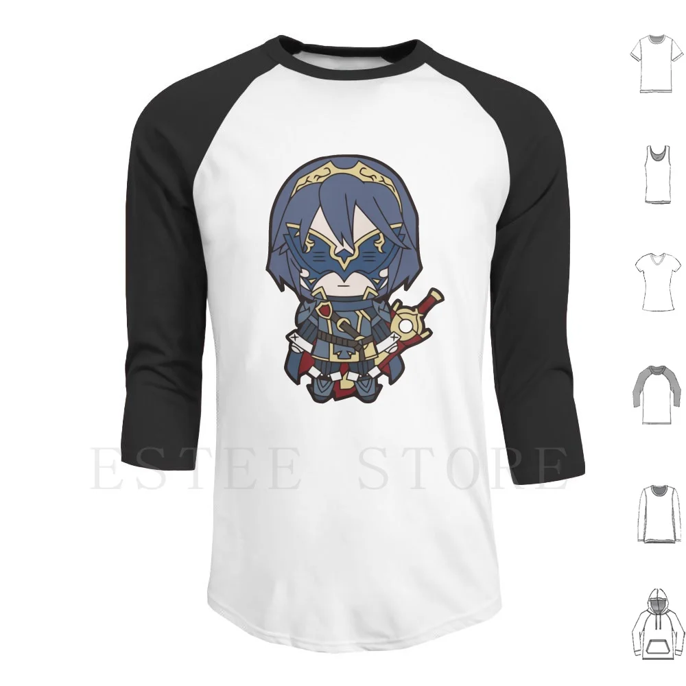 Felpe Con Cappuccio Marth Chibi Emblema Del Fuoco Risveglio Emblema Del Fuoco Risveglio Marth Chibi Cute Kawaii Lucina