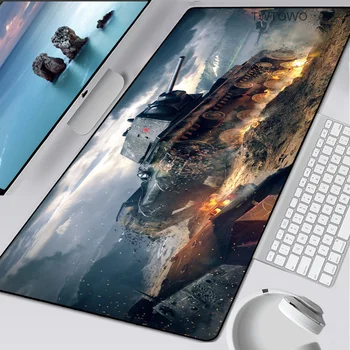 

Tank Series Speed Mousepad World of Tanks Large Gaming Mouse Pad Anti-slip Rubber Keyboard Mouse Mat PC GAME Mat For LOL CSGO