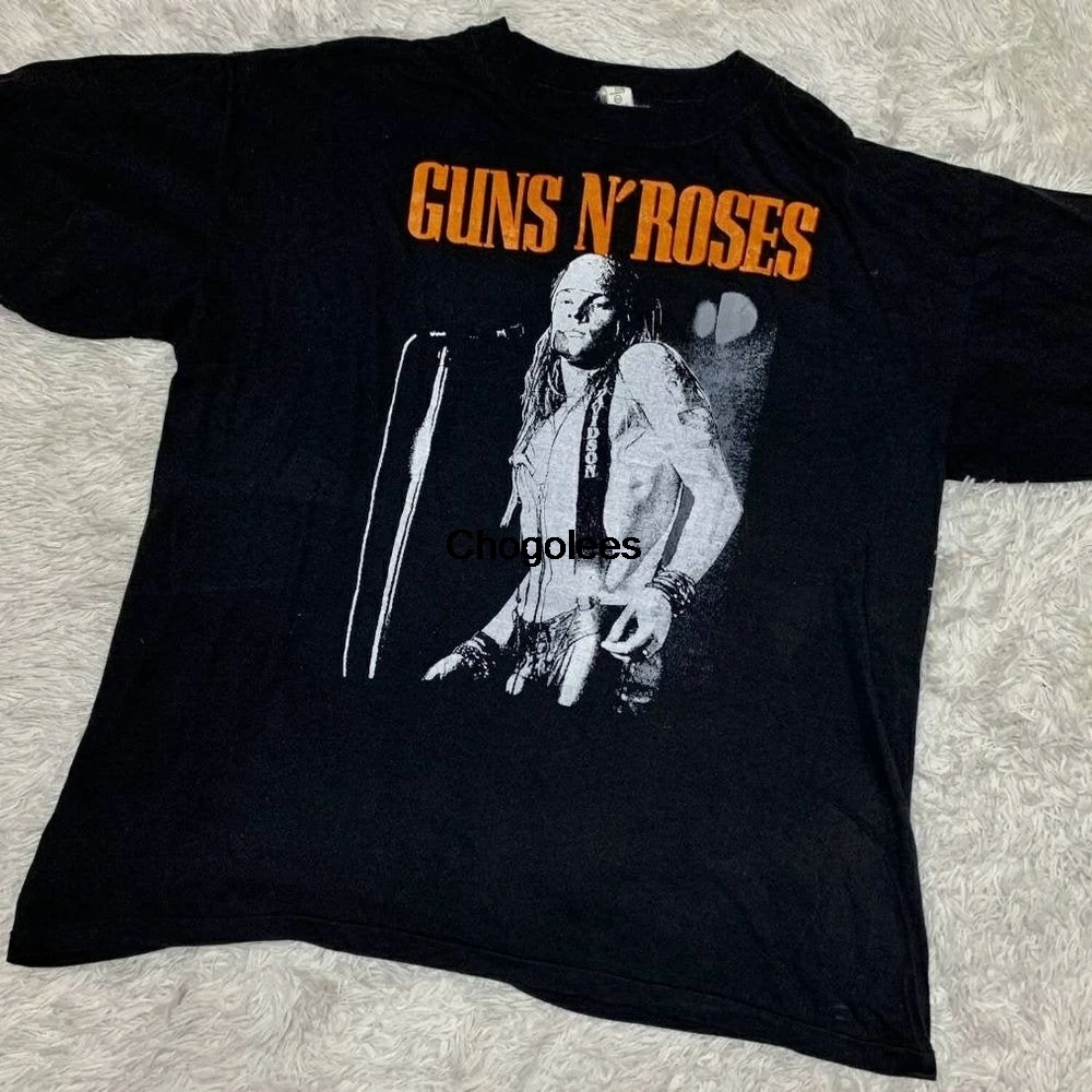 Vintage Guns n Roses 1988 Axl Rose XL Appetite for Destruction Tour T Shirt |