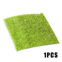 Горячее предложение, новинка, 15x15 см, Реалистичная искусственная трава, миниатюра газон, украшение для поделок, сказочные садовые кукольные домики, украшение XH8Z