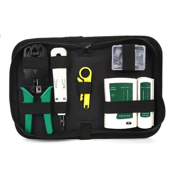 

Hardware Tool Set Network Cable Combination Installation Network Kit Cable Clamp Combination Set Luxury Version