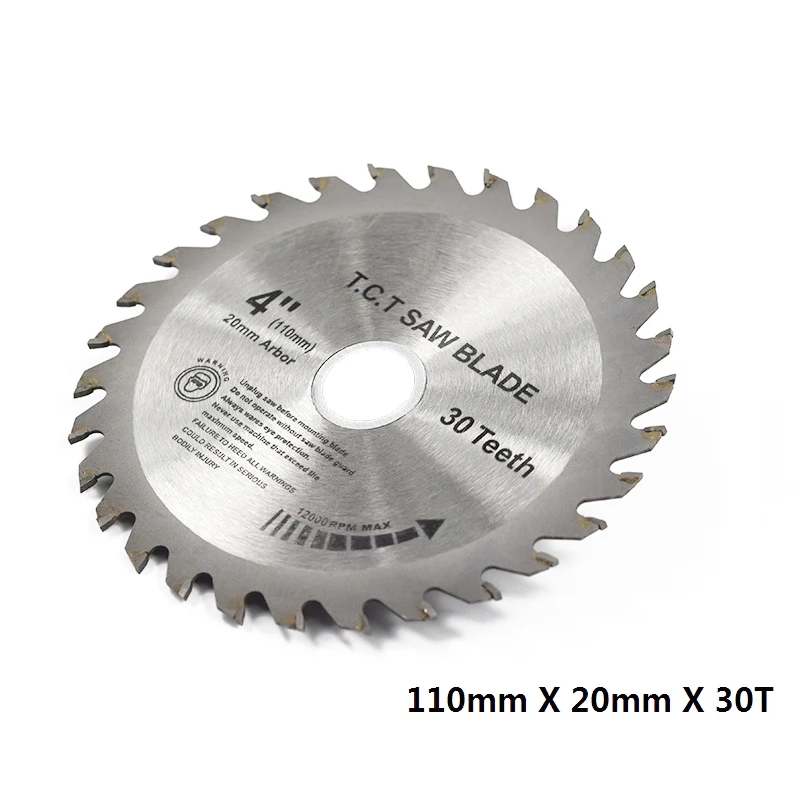 Пильные диски XCAN TCT по дереву 1 шт. 4 дюйма 30/40 зубьев|circular blade|circular saw bladetct |