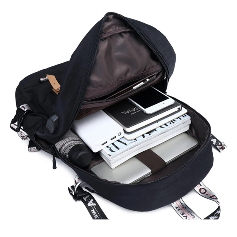 Waterproof Oxford Backpack With USB Charging Port Women Backpack School Bag Travel Bagpack for Girls Laptop Brand Mochilas