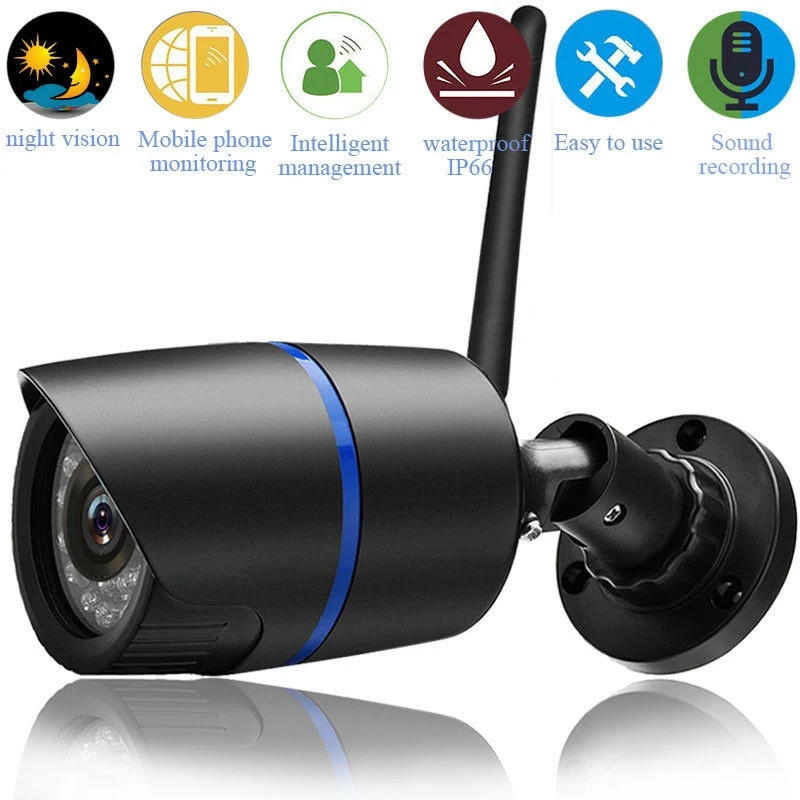 

Security Wireless WIFI IP Camera Monitor 1080P Outdoor Infrared Yoosee 12V 1A