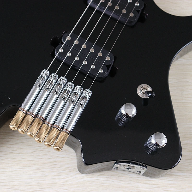 Flame Maple Skin Electric Guitar 6 Strings Guitar 39 Inch Solid Okoume