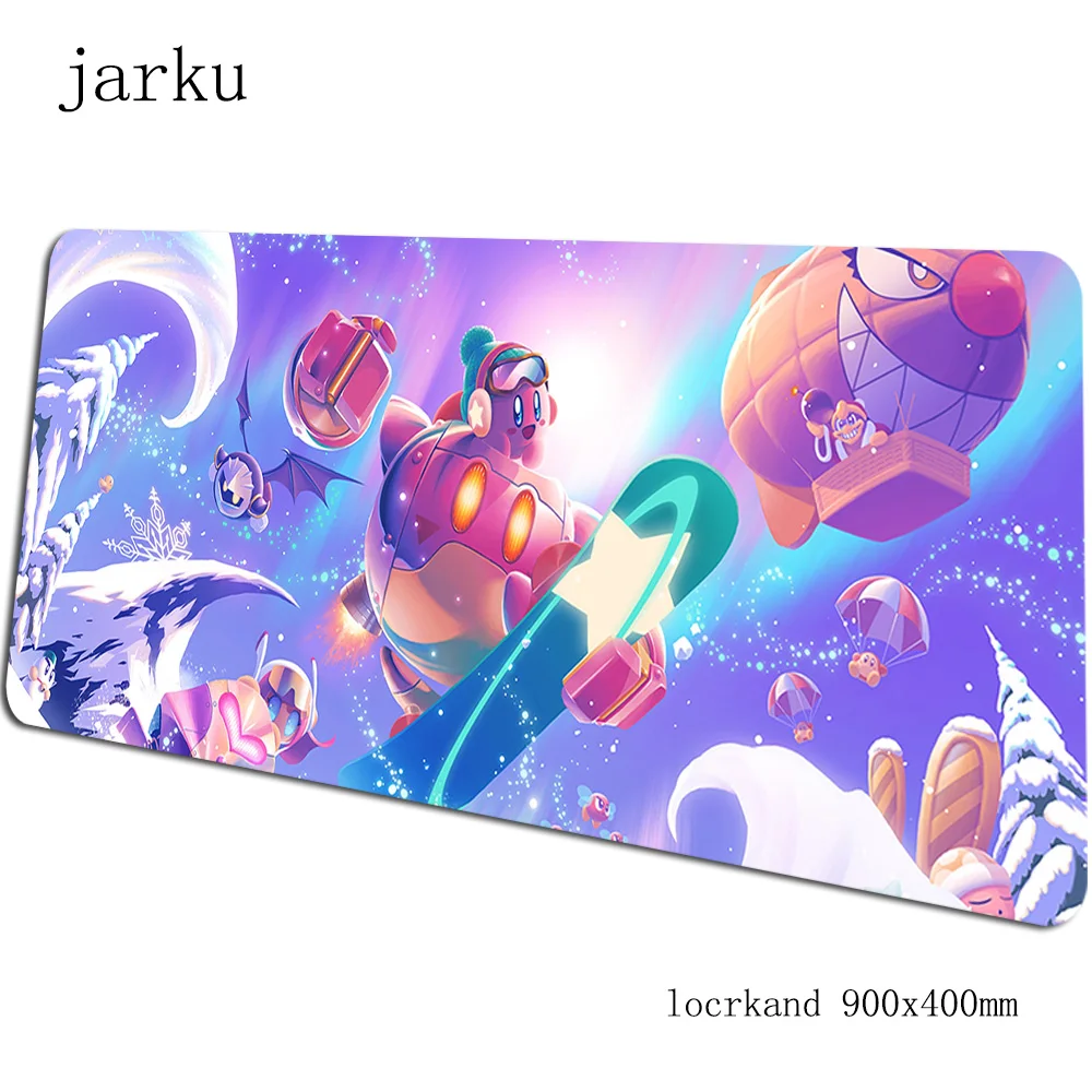 Коврик для мыши Kirby, геймер, 900x400x2 мм, подарок для мальчика, коврик для мыши, игровой коврик для мыши, коврик для мыши, стол для мыши, натуральный резиновый коврик для мыши, аксессуары - Цвет: Size 900x400X2MM