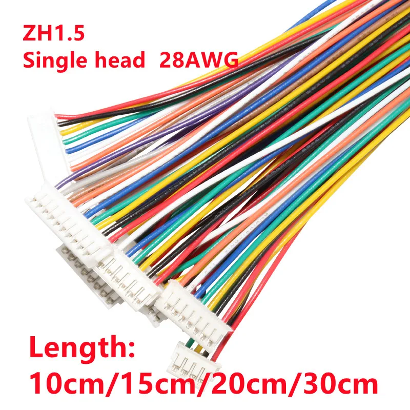 50 Pairs JST 2-Pin Connectors – 2.54mm Pitch 15cm Male/Female Wire Sets For RC Models & Electronics 10 thumbnail image