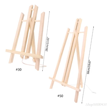 

Wood Easel Advertisement Exhibition Display Shelf Holder Painting Stand O01 20 Dropshipping