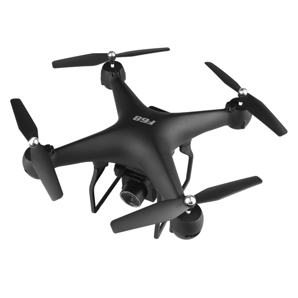 

F68 RC Quadcopter Optical Flow HD Camera Drone Wide Angle Gift Helicopter Headless Mode Stable Real Time ABS Flying Toys