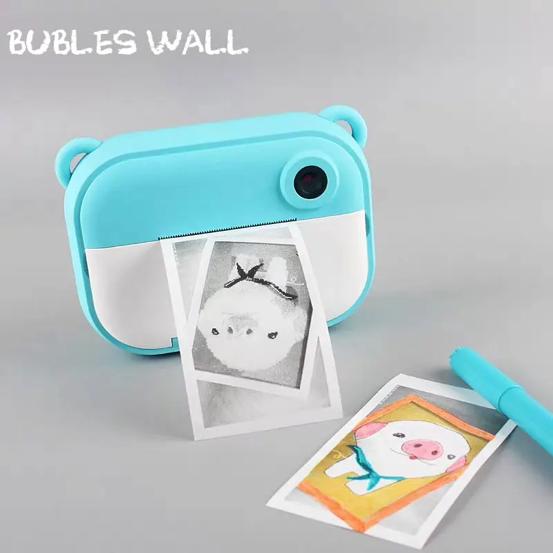 Дети Polaroid камера игрушки мгновенное фото цифровая 12MP HD Двойная селфи видеокамера