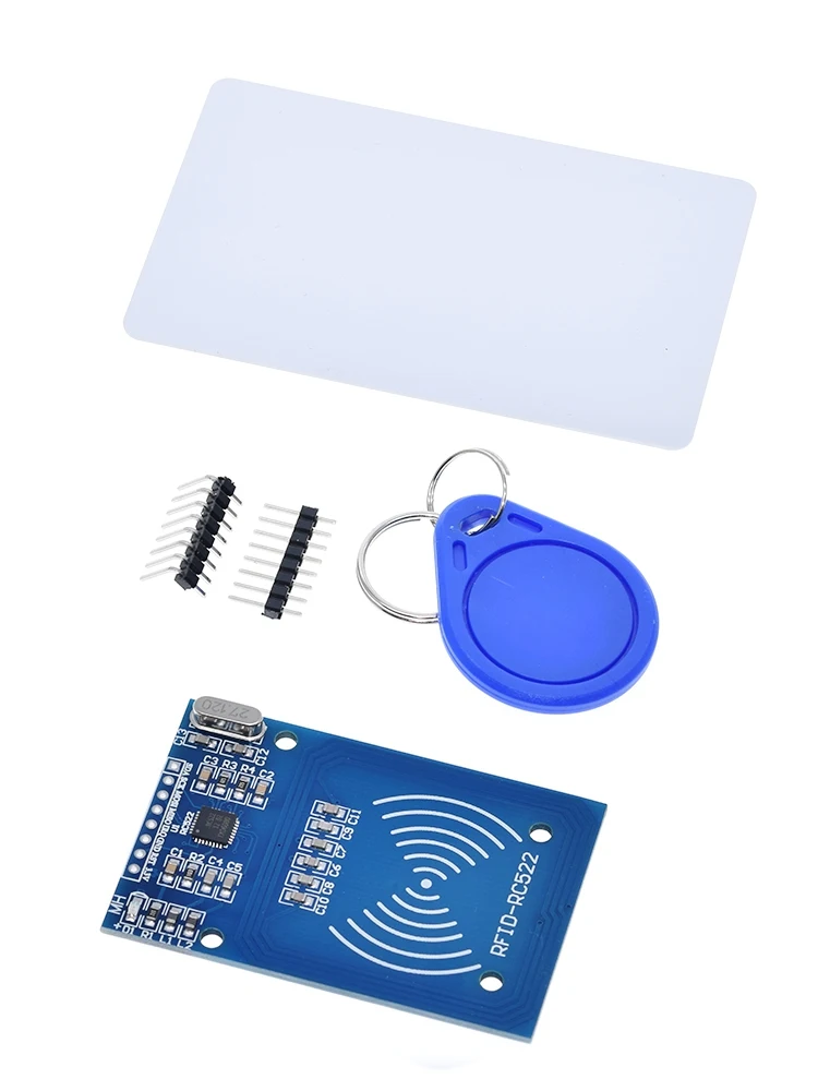 1 шт. MFRC-522 RC-522 RC522 антенна RFID IC беспроводной модуль для Arduino IC ключ SPI писатель считыватель IC карты Бесконтактный модуль