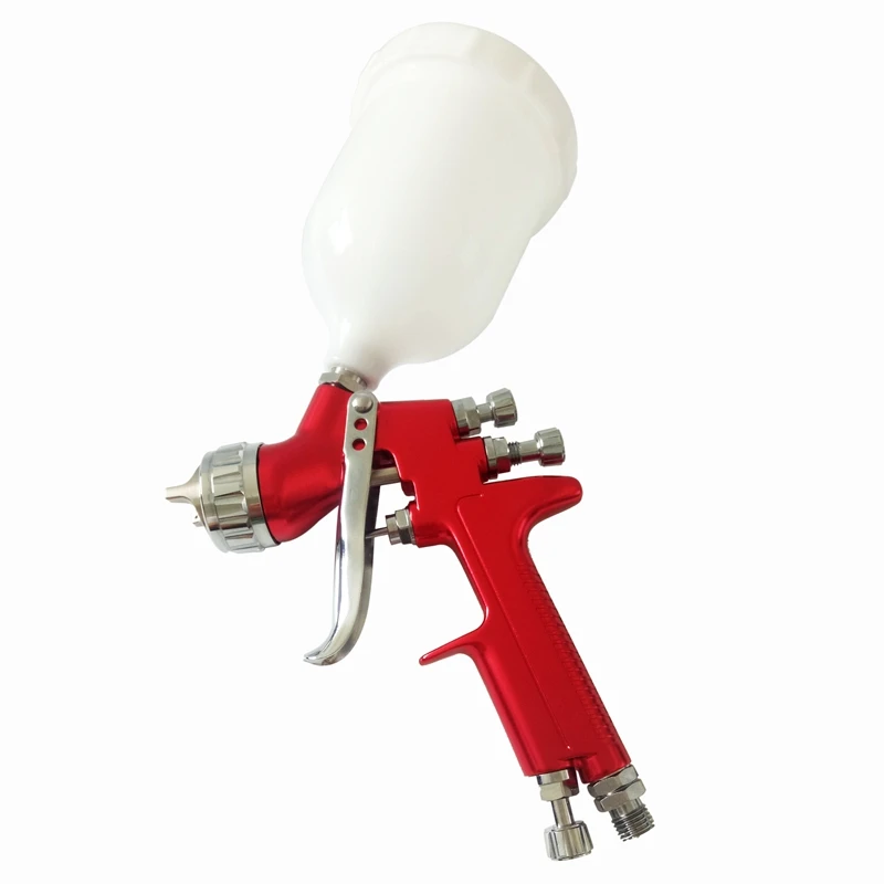 

HVLP Spray Paint 1.3mm Airbrush Pure Aluminum Alloy Forge Airless Spray Nozzle for Painting Car Pneumatic Tool Air Brush Sprayer