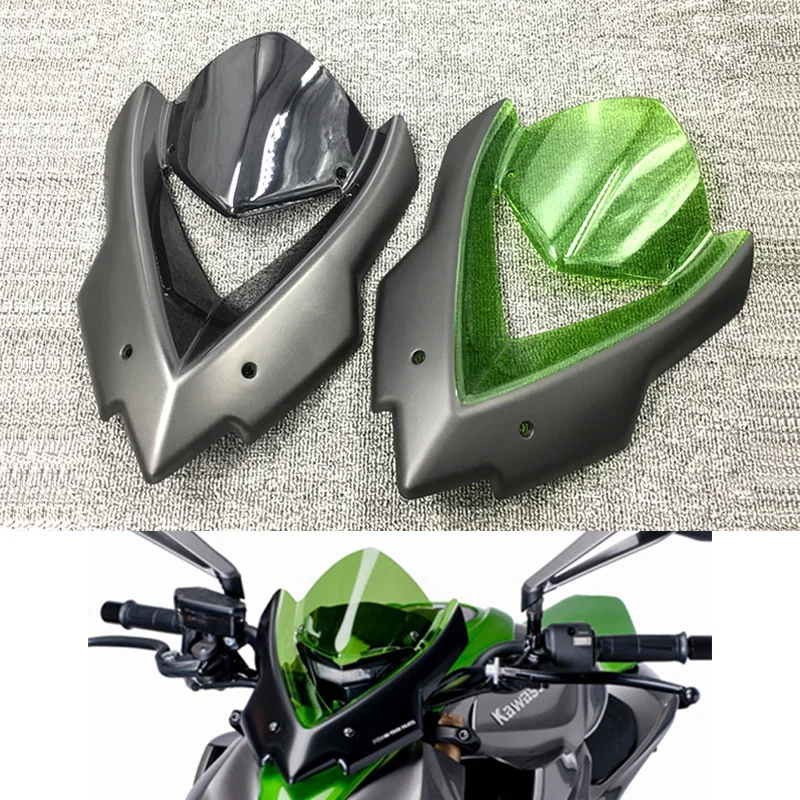 Лобовое стекло для мотоцикла козырек от ветра Kawasaki Z1000 2014 2015 2016 2017 2018|Накладки и