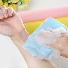 1pc colorful Beauty skin cloth exfoliating wash cloth japanese body wash towel nylon bath towel skin polishing towel