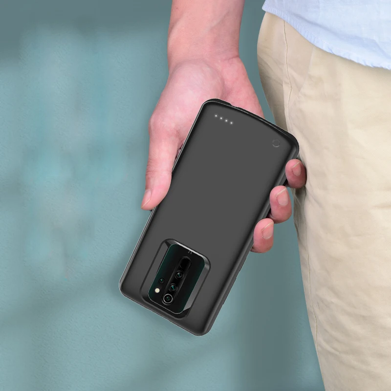 Высококачественный чехол для внешнего аккумулятора 6800 мАч Xiaomi Redmi Note 8Pro запасной