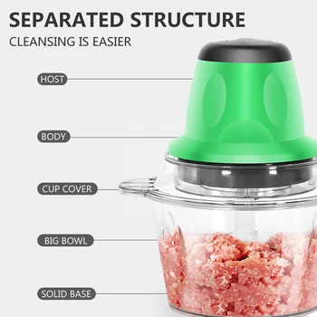 

Electric Meat Grinder Kitchen Vegetable Fruits Cooking Grinders Tool 220V Home LXY9