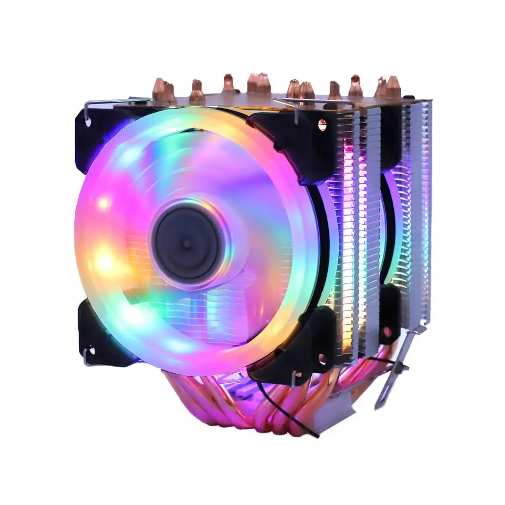 Кулер ЦП X79 X99 с 6 тепловыми трубками бесшумная материнская плата 3Pin PWM 4Pin для Intel LGA