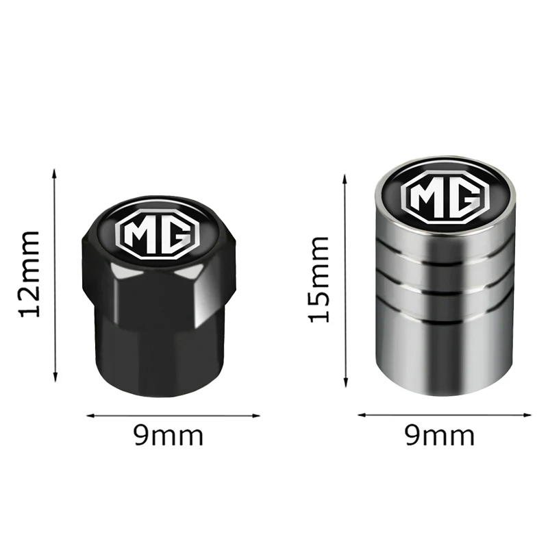 Car styling 4pcs Metal Wheel Tire Valve Caps Stem case For MG ZS GS 5  Gundam 350 Parts TF GT 6 Auto Accessories|Car Stickers| - AliExpress