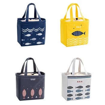

Portable Insulated Thermal Cooler Bento Lunch Box Tote Picnic Storage Bag Pouch Lunch Bags