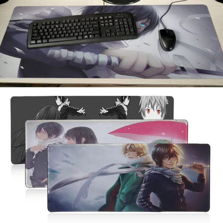 Noragami Yato Yukine аниме резиновая мышь прочный Настольный коврик для мыши хорошее