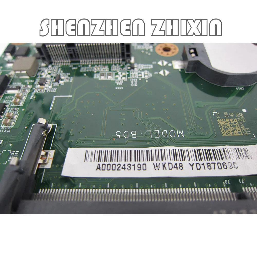 Для toshiba satellite S75 L75 материнская плата для ноутбука DA0BD5MB8D0 A000243190 HM77 тест на