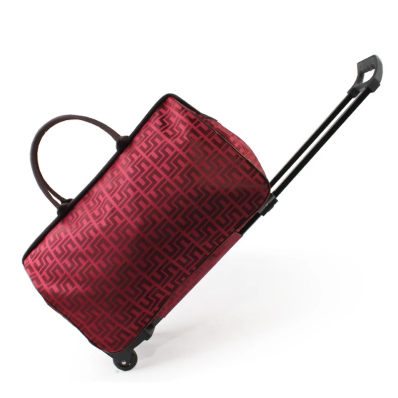 

Trolley bag travel luggage trolley case luggage trolley case ladies men's travel bag with wheel handbag large capacity