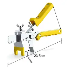 100 шт пластиковая керамическая система выравнивания плитки 1 клипса+ 100 клипса плитки для пола инструменты клинья 1,5 мм разделительные зажимы
